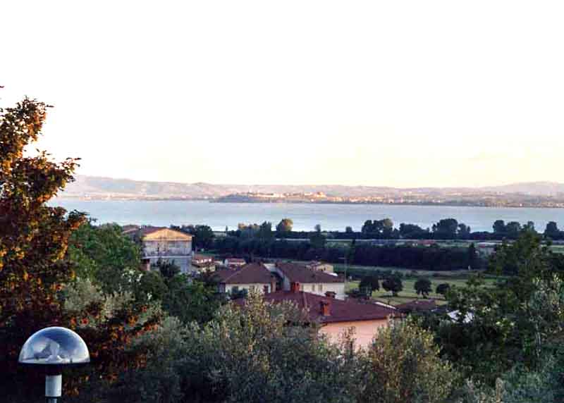 View with lake in the distance