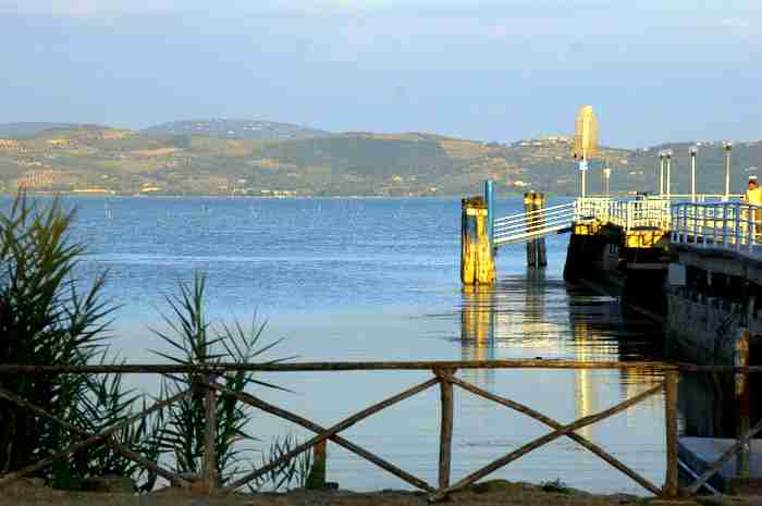 View closer to the lake